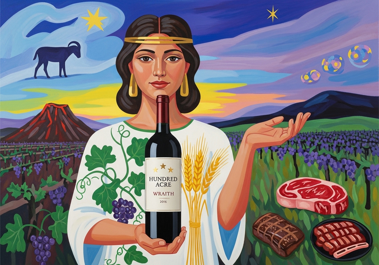 Starlit Reverie over Napa: Hundred Acre Wraith 2016