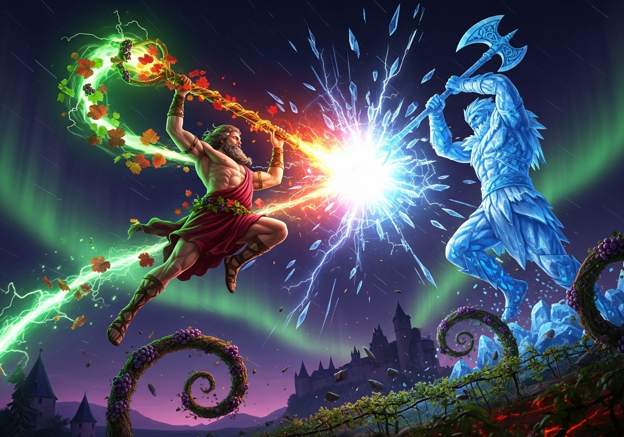 Figeac 2016 & the Frost-Giant Duel: Bacchus’s Moonlit Clash That Keeps Beating the Bordeaux 500