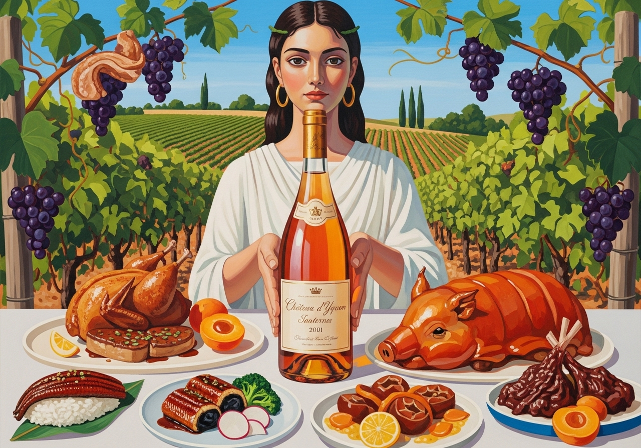 Amber Hymns of the Ciron: Château d’Yquem 2001
