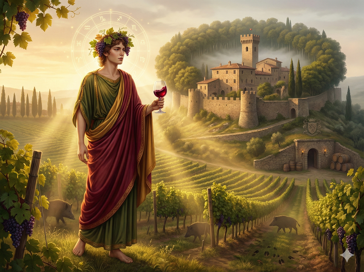 THE CASTLE, THE FOREST, AND THE GOD OF THE VINE