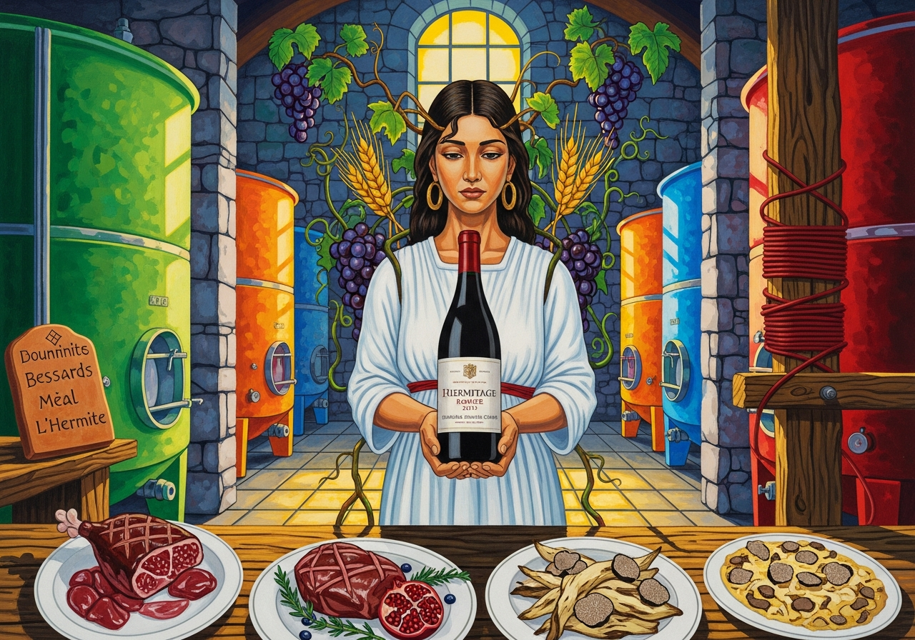 Granite Psalms: Domaine Jean-Louis Chave Hermitage Rouge 2015