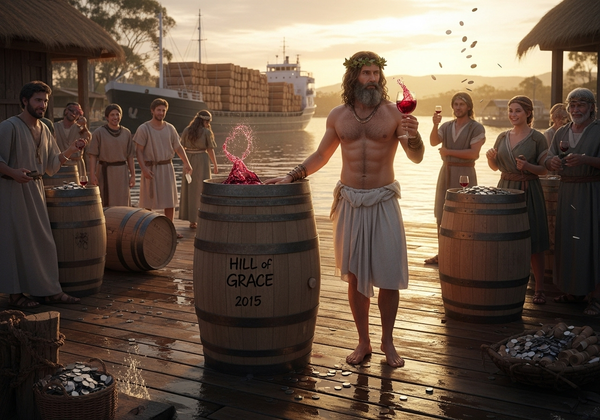 Barrel Swap at the Wharf: Henschke Hill of Grace 2015 and the Art of Out-Trading the Traders
