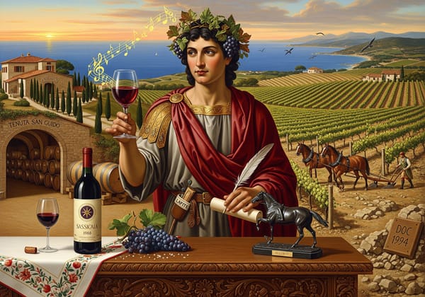 From Equine Dreams to Super‑Tuscan Stardom The galloping, sea‑sprayed saga of Tenuta San Guido—Bolgheri’s once‑quiet pasture turned global Cabernet celebrity