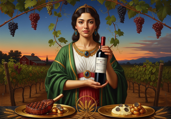 Velvet Sighs Beneath the Red Barn: Schrader RBS Beckstoffer To Kalon Vineyard Cabernet Sauvignon 2018