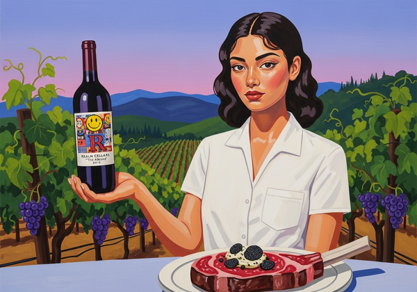 Velvet Whispers at Dusk: Realm Cellars "The Absurd" 2016