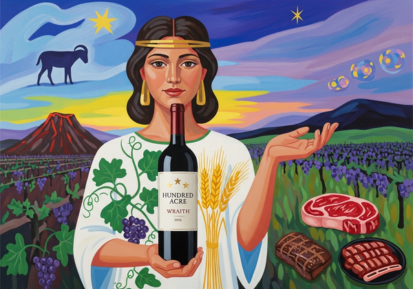 Starlit Reverie over Napa: Hundred Acre Wraith 2016