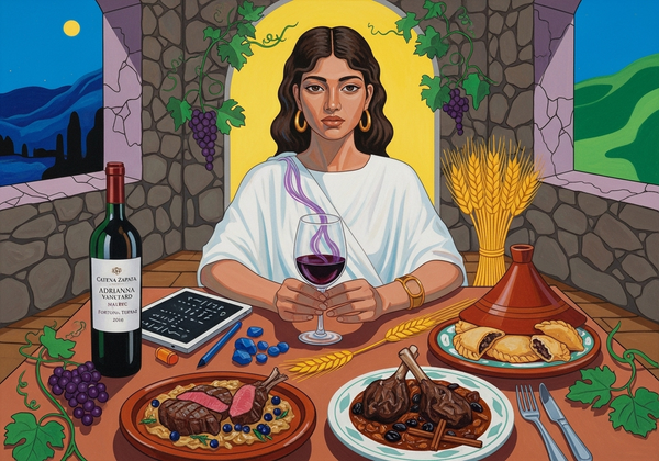 High Plains of Stone and Blossom: Catena Zapata Adrianna Vineyard Malbec Fortuna Terrae 2016