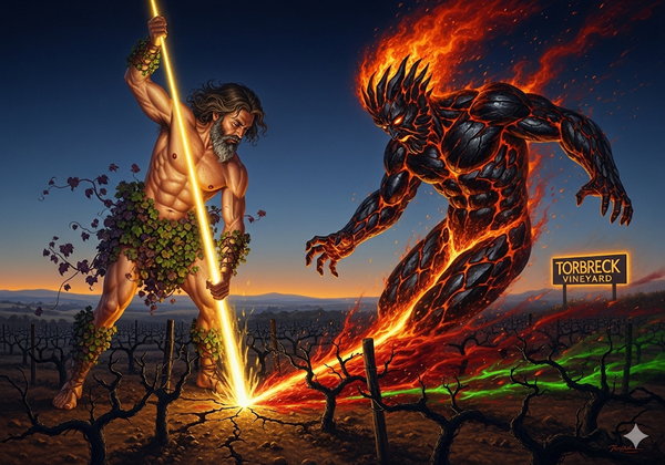 The Phoenix of Barossa: Bacchus’s Fire-Forged Advice on Torbreck The Laird 2015