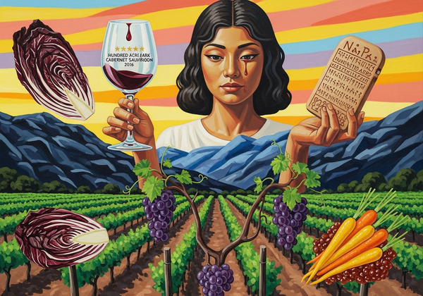 Obsidian Dreampaths: Hundred Acre Ark Vineyard Cabernet Sauvignon 2016