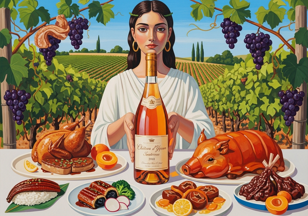 Amber Hymns of the Ciron: Château d’Yquem 2001