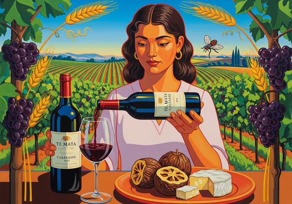 The Ink and the Sea Wind: Te Mata Estate Coleraine 2018