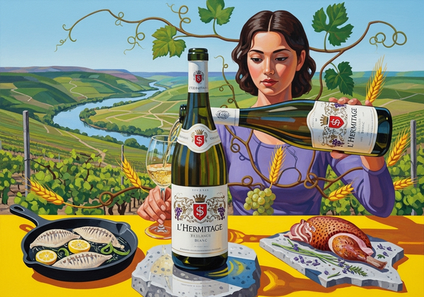 The Pulse Beneath the Granite: Domaine Jean-Louis Chave Hermitage Blanc 2018