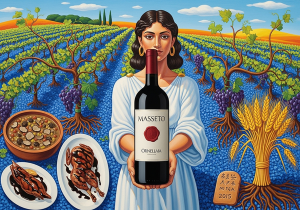 The Clay and the Dream: Ornellaia Masseto 2015