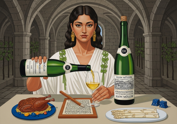 Amber Silence of the Saar: Egon Müller Scharzhofberger Riesling Trockenbeerenauslese 2018
