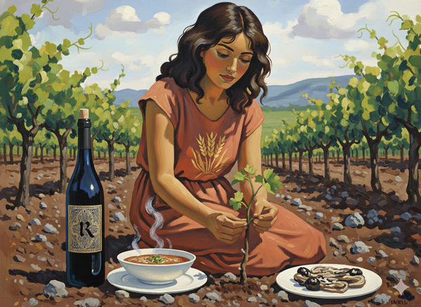 The Vine’s Fugue in Volcanic Dust: Realm Cellars Falstaff 2016