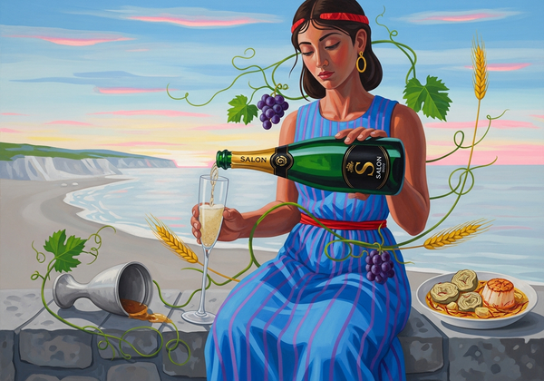 Salt-Winds Over Chalk: Salon Blanc de Blancs 2008