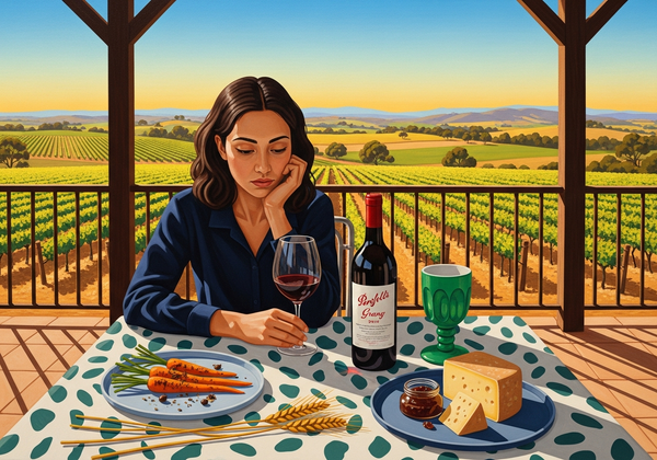 Ironstone Psalms and the Long Descent: Penfolds Grange 2018